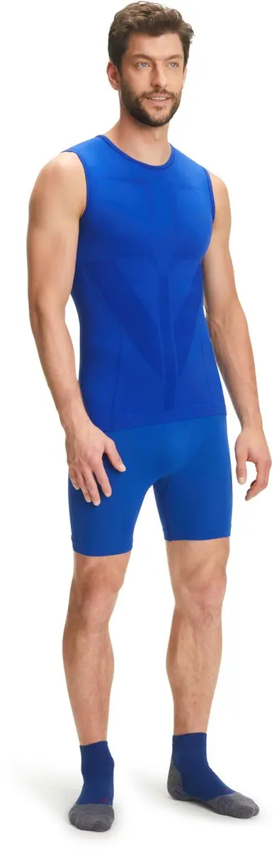 Falke Warm Singlet 39615 - Heren - S - Blauw