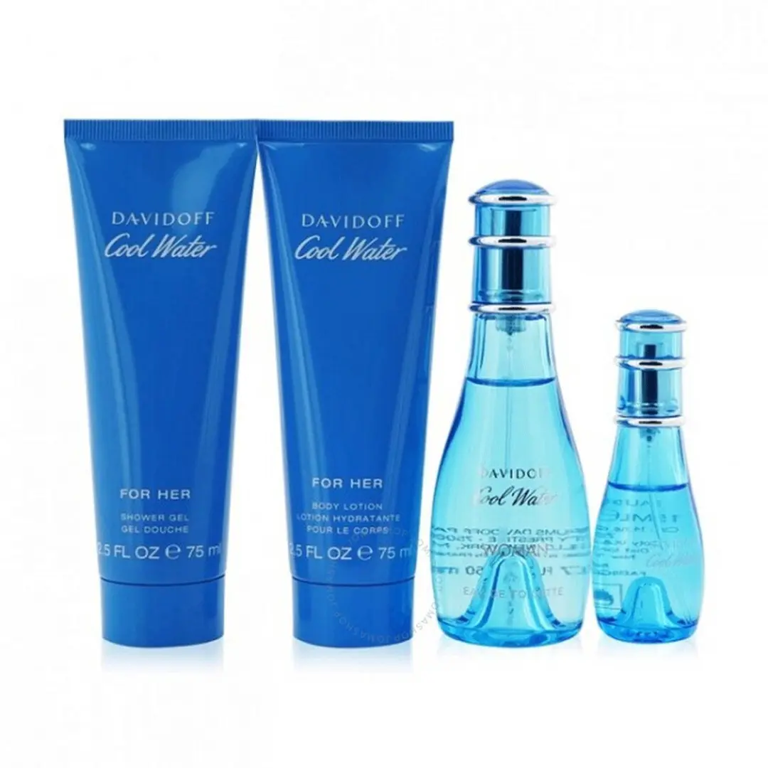 Davidoff Cool Water Vrouw Geurverzameling 215ml