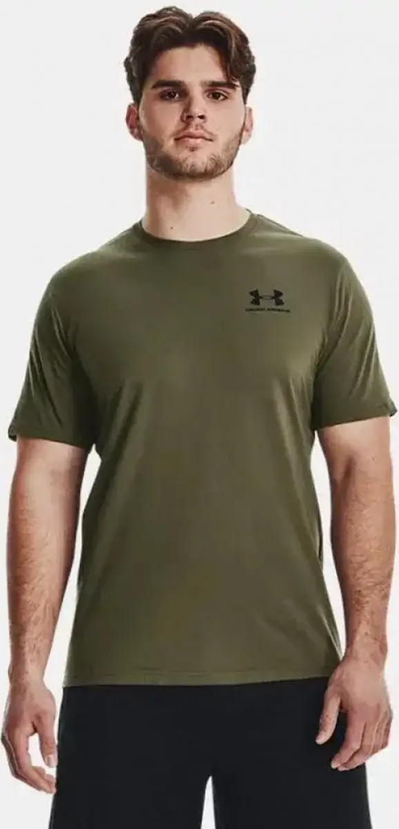 Under Armour UA M SPORTSTYLE LC SS Heren Sportshirt - Maat M