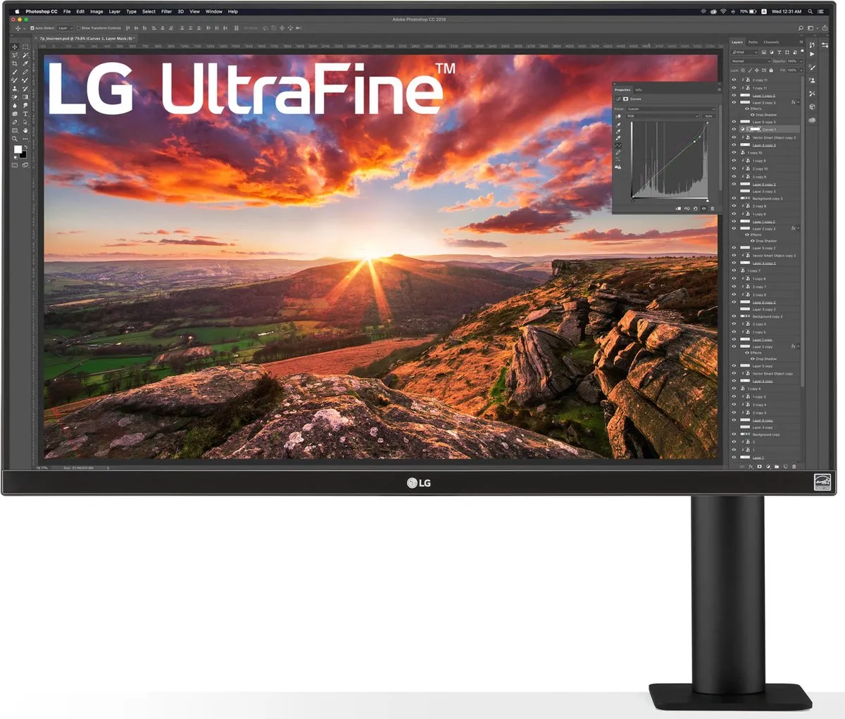 LG Ergo 32UN880 4K USB-C Monitor