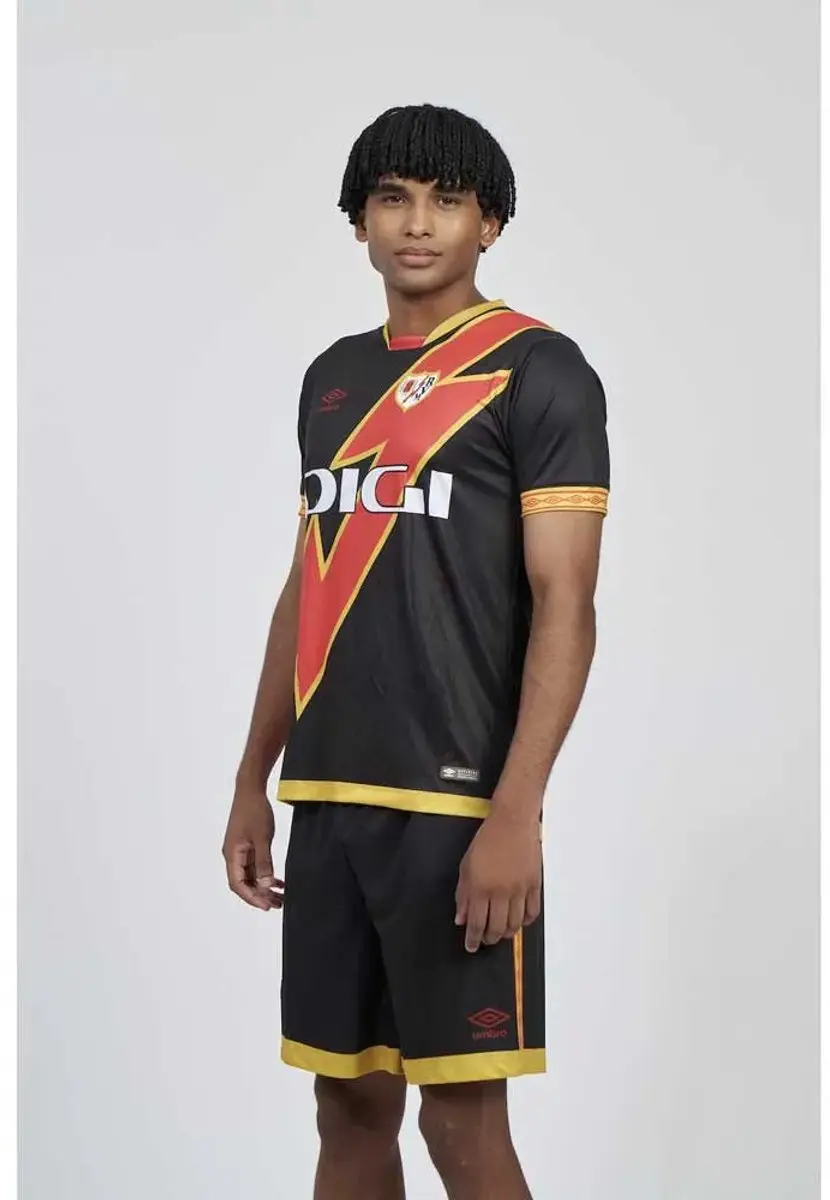 Umbro Rayo Vallecano 23/24 T-shirt - Zwart - 14Y