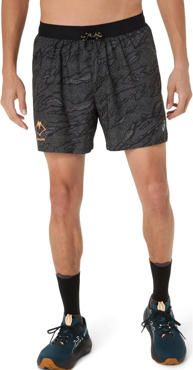ASICS Fujitraill Print 5In Korte Short