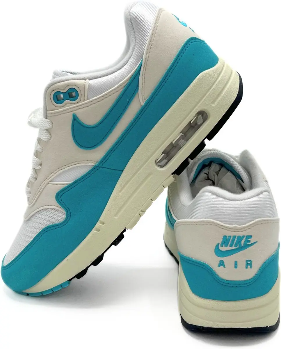 Nike Air Max 1 Dames - DZ2628-107 - Blauw/Groen