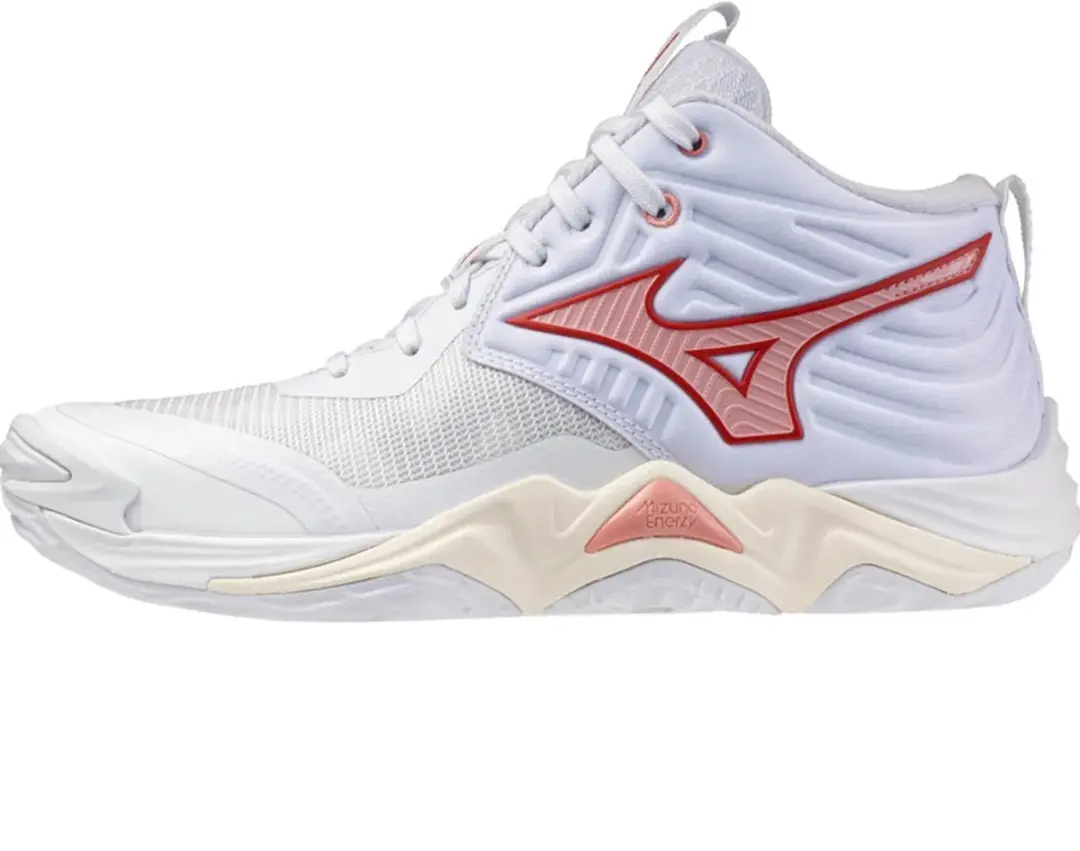 Mizuno Wave Momentum Elite Mid Volleybalschoenen - Vrouwen 40 Wit