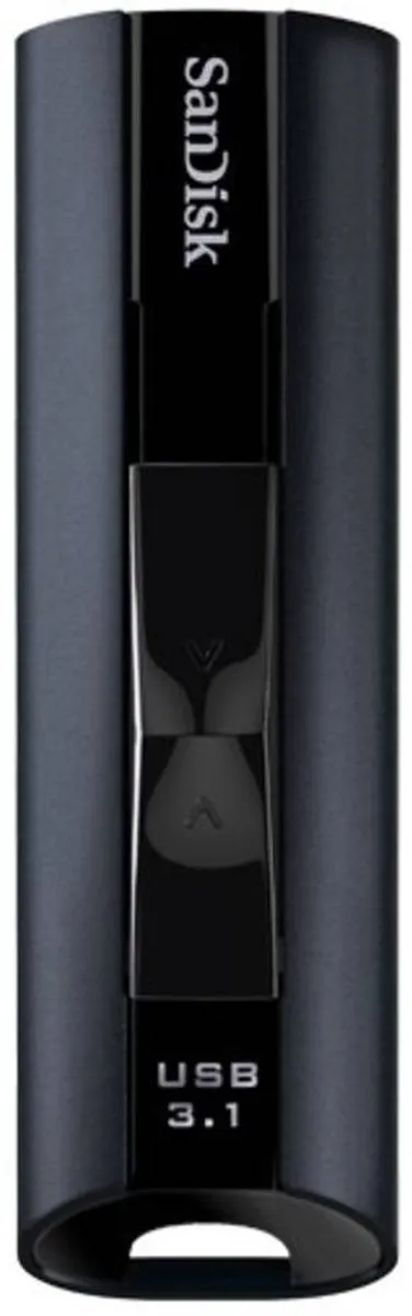 SanDisk Cruzer Extreme Pro 128GB USB-stick - Zwart