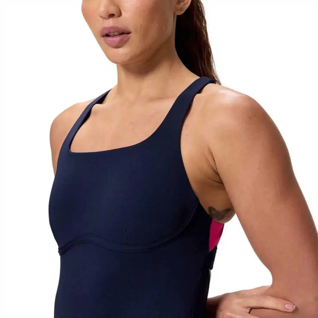 Speedo Solid Flex Band Zwemkleding UK 36 - Blauw