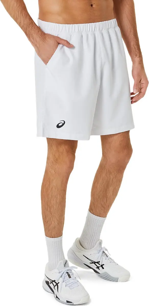 ASICS Short Court 9IN Heren Sportshort XL - Wit