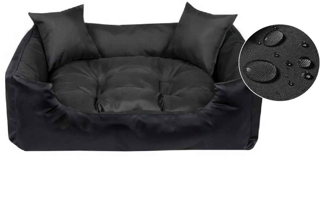 ECCO Waterproof Hondenkussen XXL Zwart 130x105cm