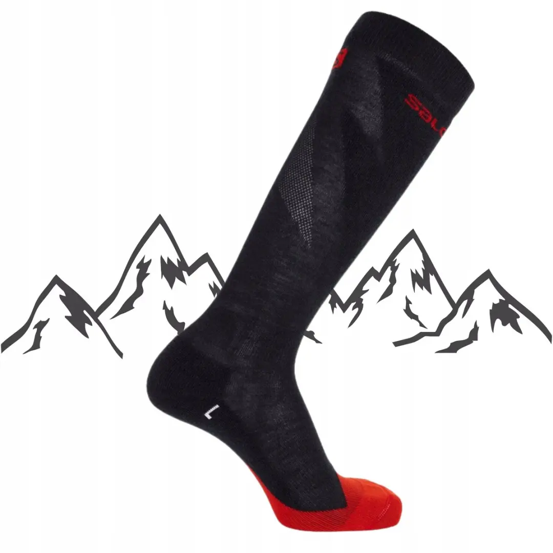 Salomon S/MAX Merino Skisokken 36-38