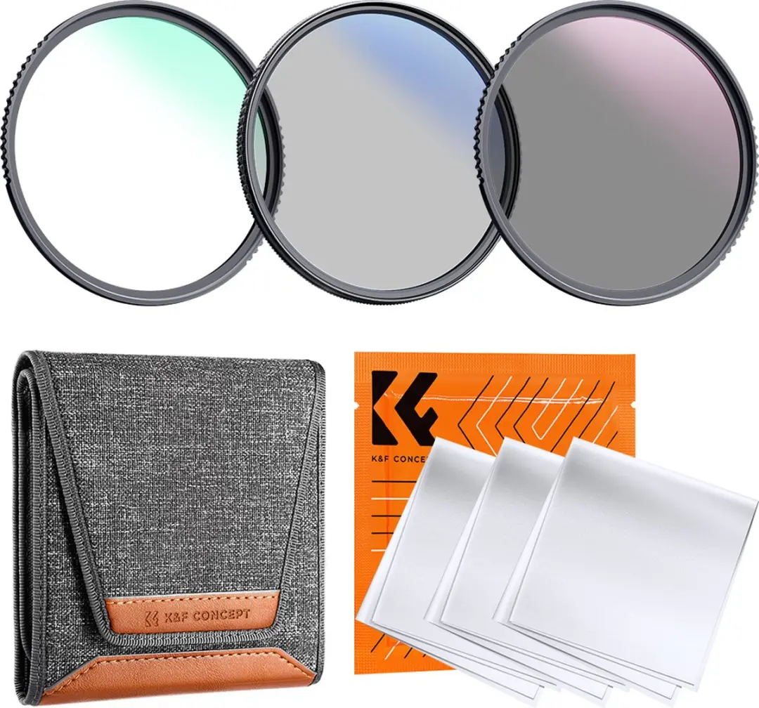 K&F Concept 58mm MCUV CPL ND4 Filterset