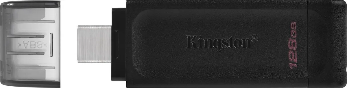 Kingston DT70 TD760/128 USB-Stick 128GB - Zwart