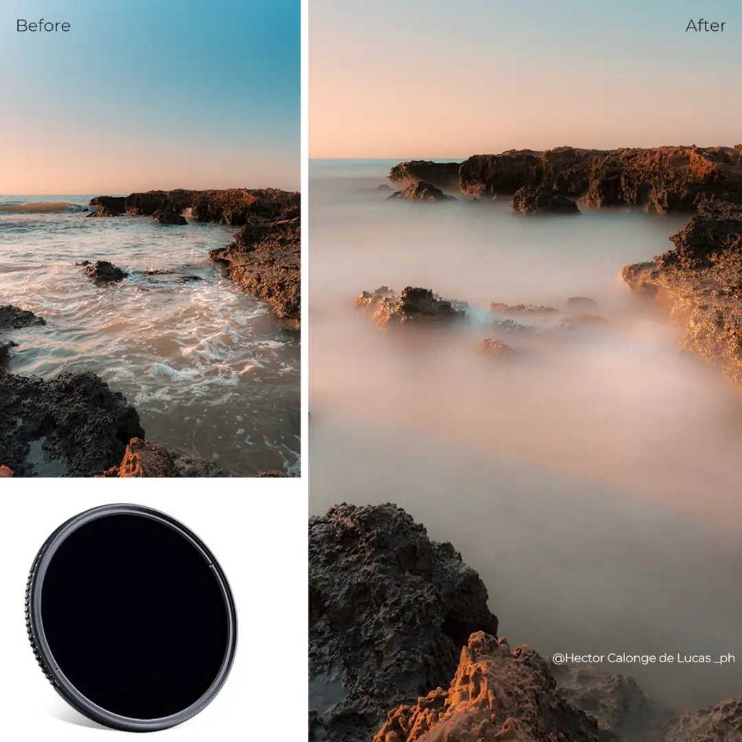 K&F Concept 67mm Variabele ND3-ND1000 Filter - 1.5-10 Stops