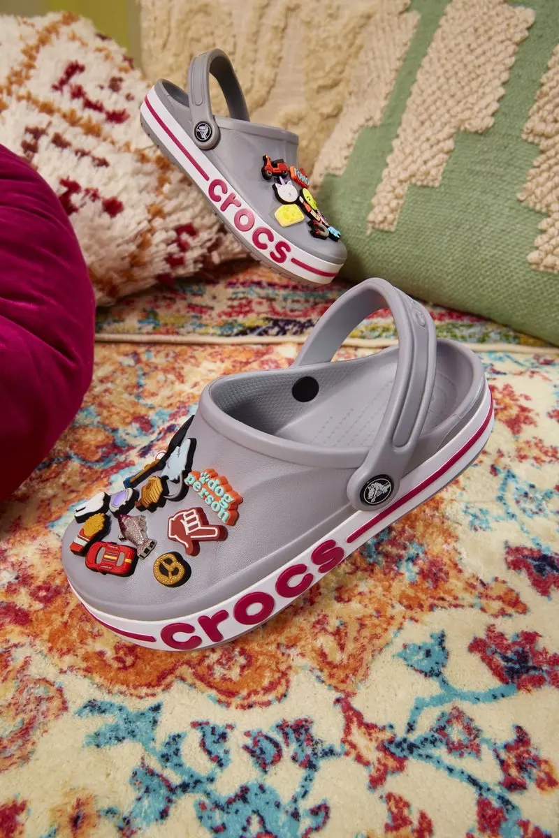 Crocs Bayaband Dames Klompen M8 - 41 - Ballerina Roze/Candy Roze