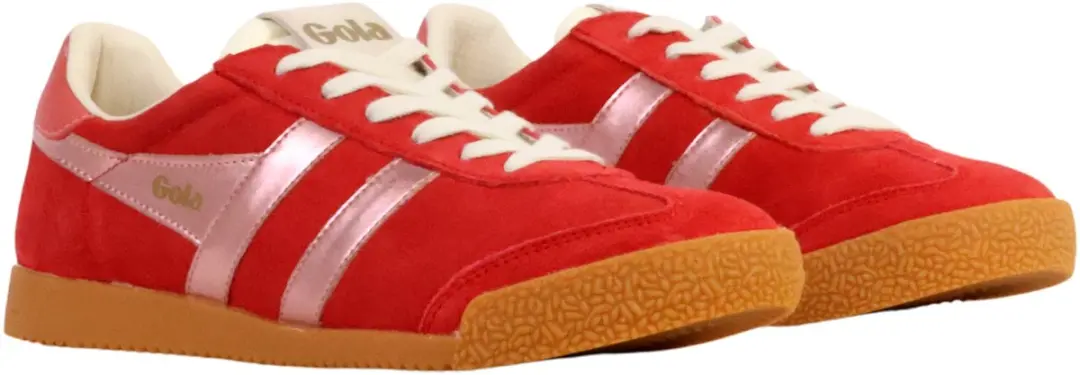 Gola Leren Sneakers Elan Glitz Trainer - 39 - Rood
