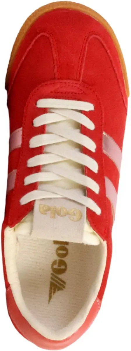 Gola Leren Sneakers Elan Glitz Trainer - 39 - Rood