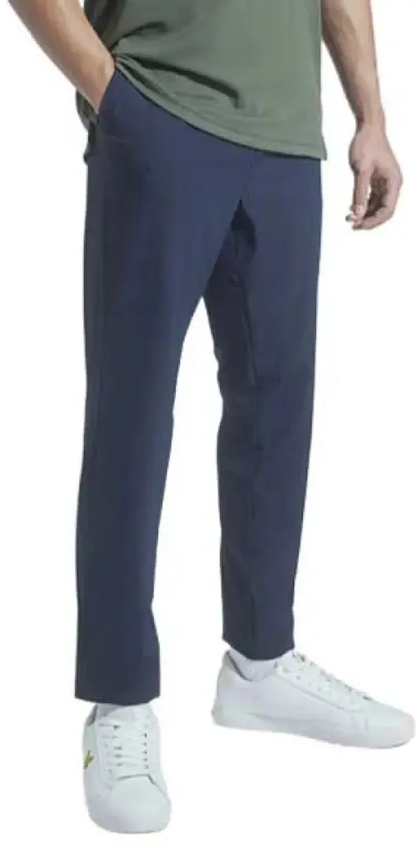 Lyle & Scott Slim Pantalon Dark Navy - Maat 38 - afbeelding 6 van 6