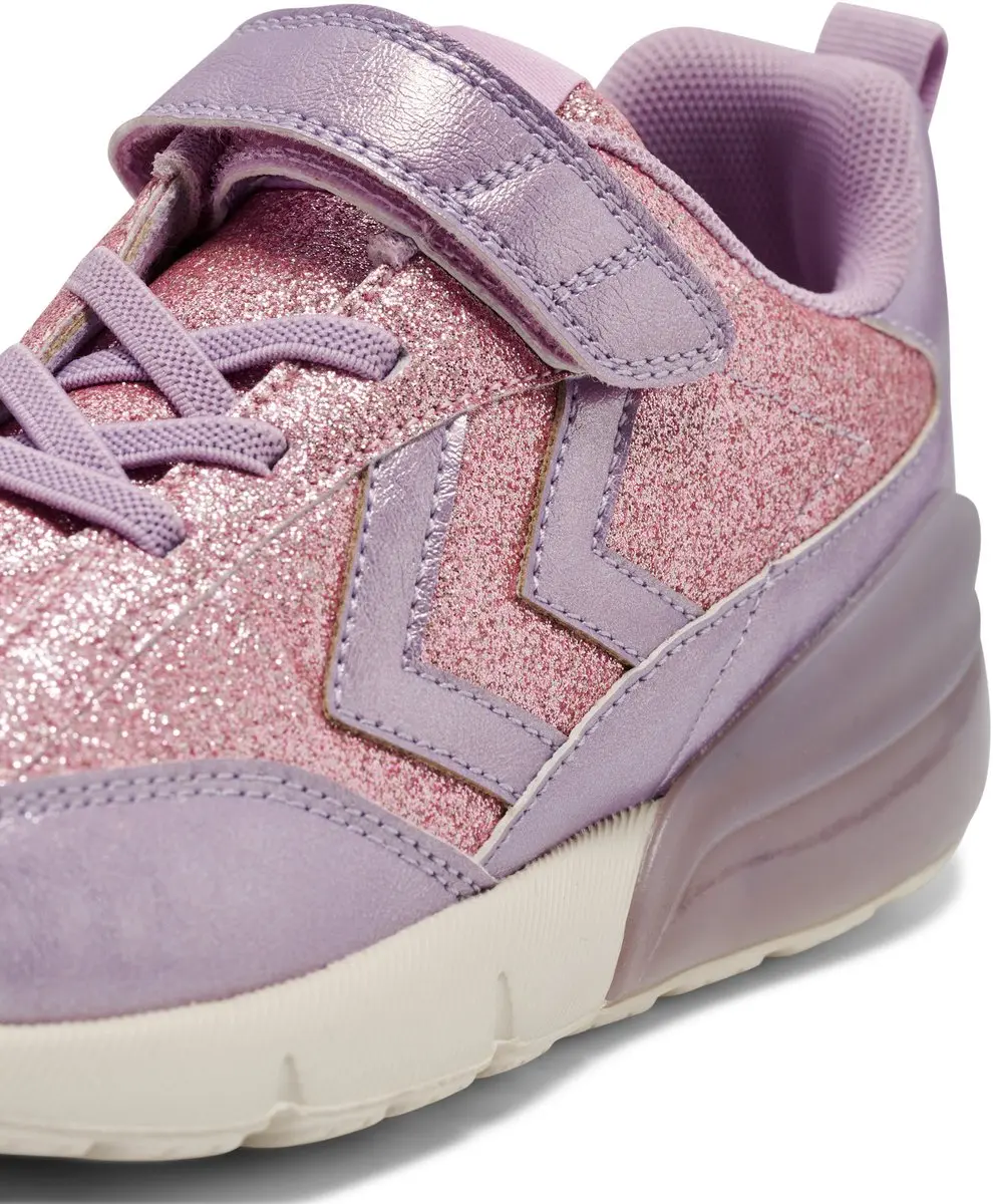 Hummel Daylight Glitter Jr 224690 Kindersneaker - 34 Sea Fog