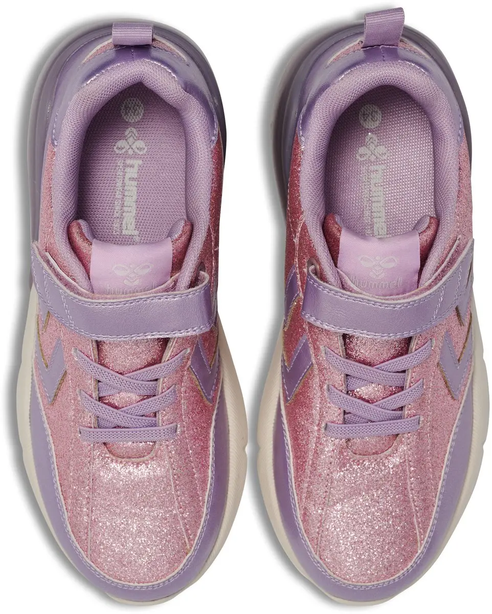Hummel Daylight Glitter Jr 224690 Kindersneaker - 34 Sea Fog