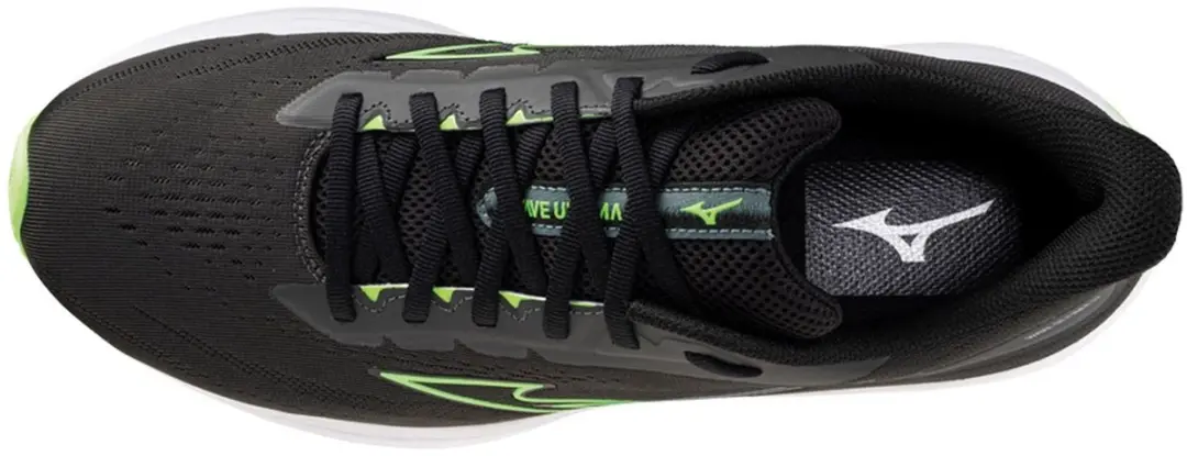 Mizuno Wave Ultima J1GC2618-04 Sportschoenen - 44.5 - Zwart/ Groen - afbeelding 6 van 6