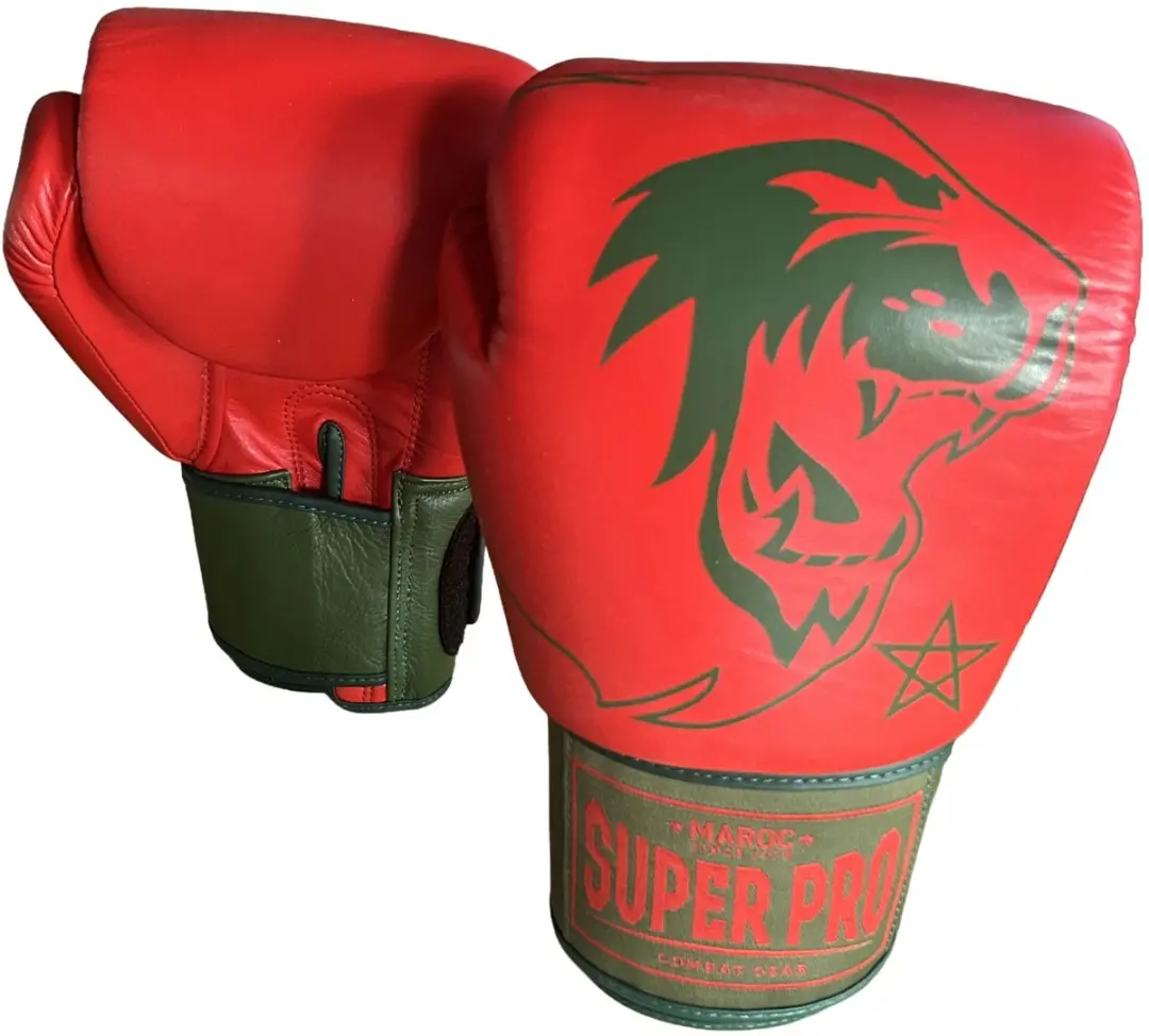Super Pro Nations Marokko Kids Bokshandschoenen 8oz