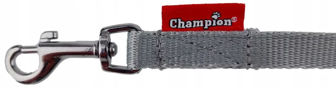 Champion Hondenlijn Klassiek 120cm - Grijs