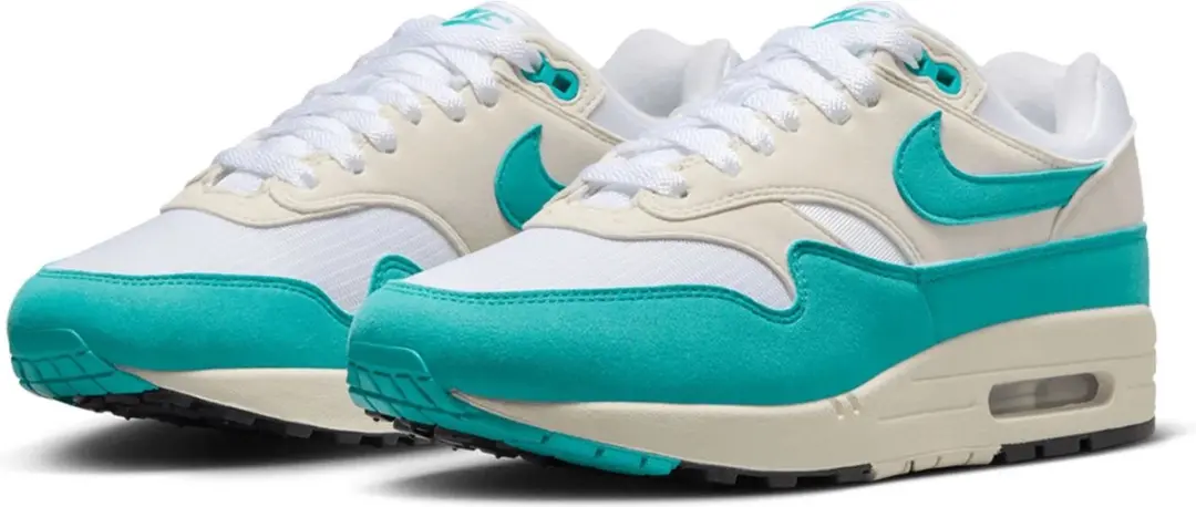 Nike Air Max 1 DZ2628-107 Sneakers - 40 - Blauw/groen
