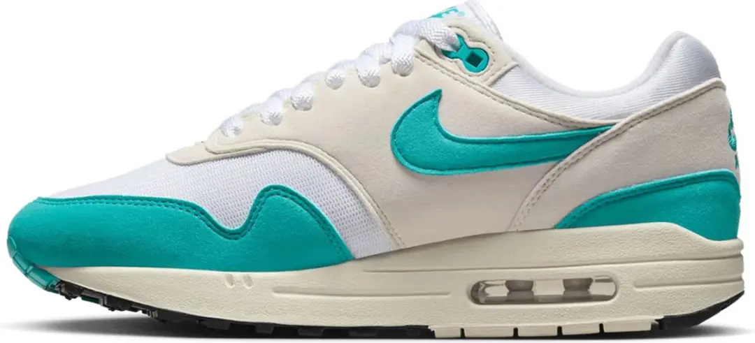 Nike Air Max 1 DZ2628-107 Sneakers - 40 - Blauw/groen