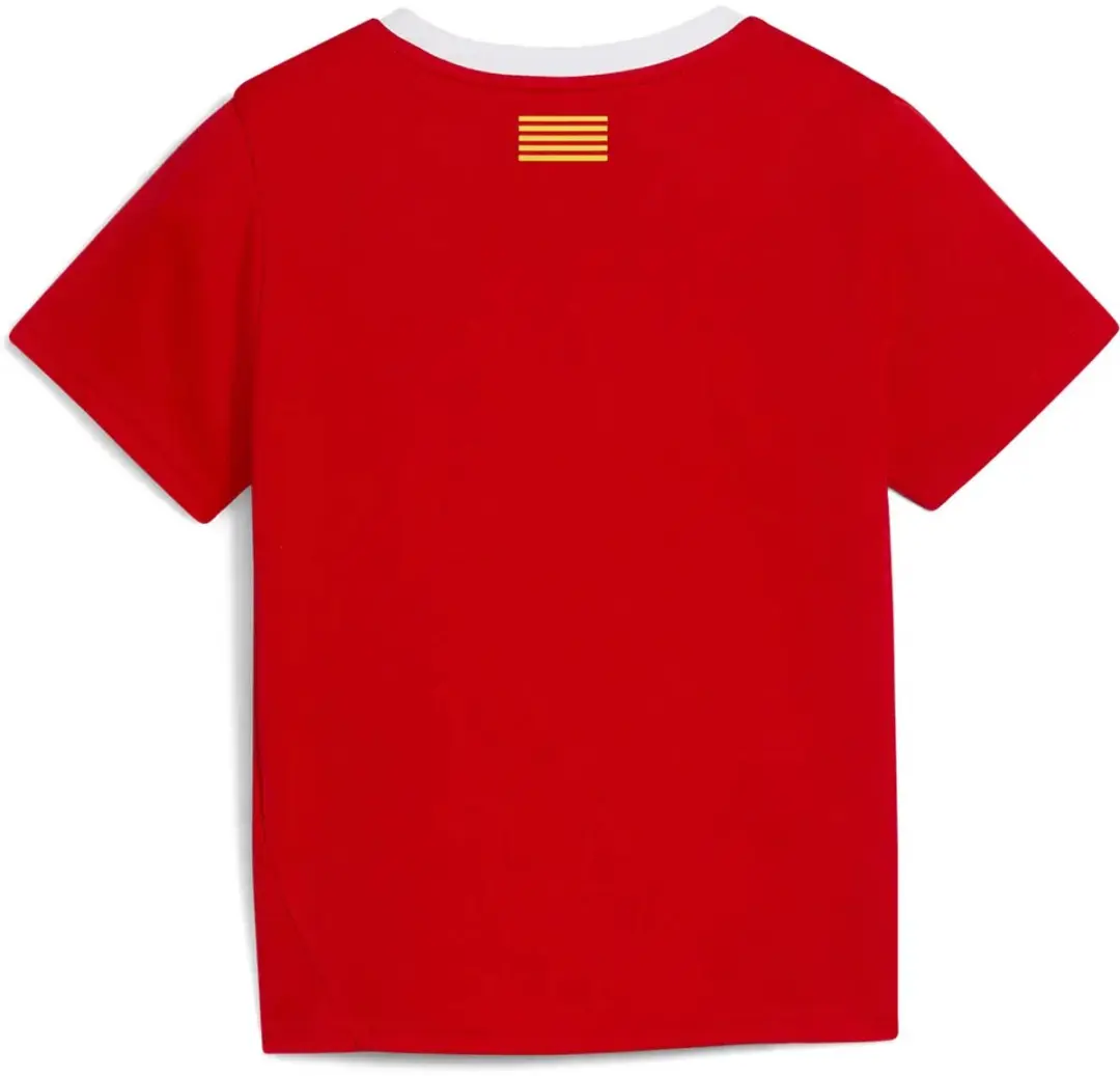 PUMA Girona FC 25/26 Short Sleeve Junior Set - Rood - 4-5 jaar