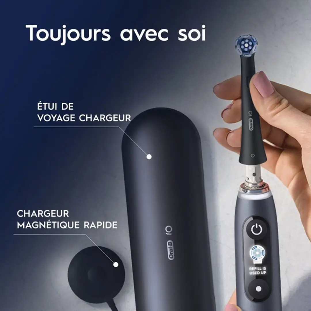 Oral-B iO9 iO Series Elektrische Tandenborstel - 7 standen - Zwart