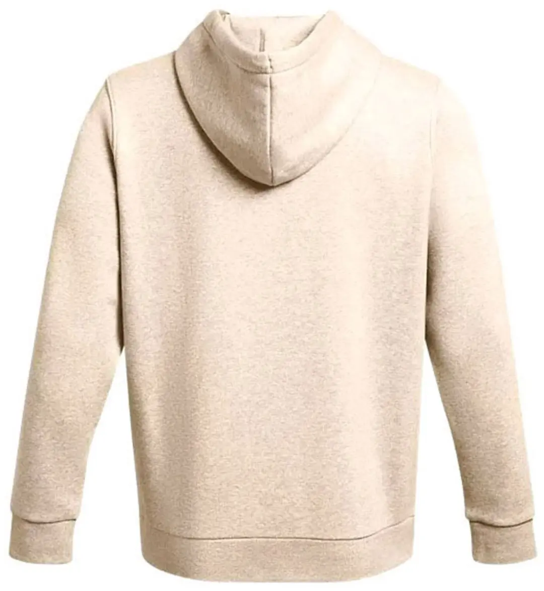 Under Armour Essential Fleece Hoodie Heren L - Beige - afbeelding 6 van 6
