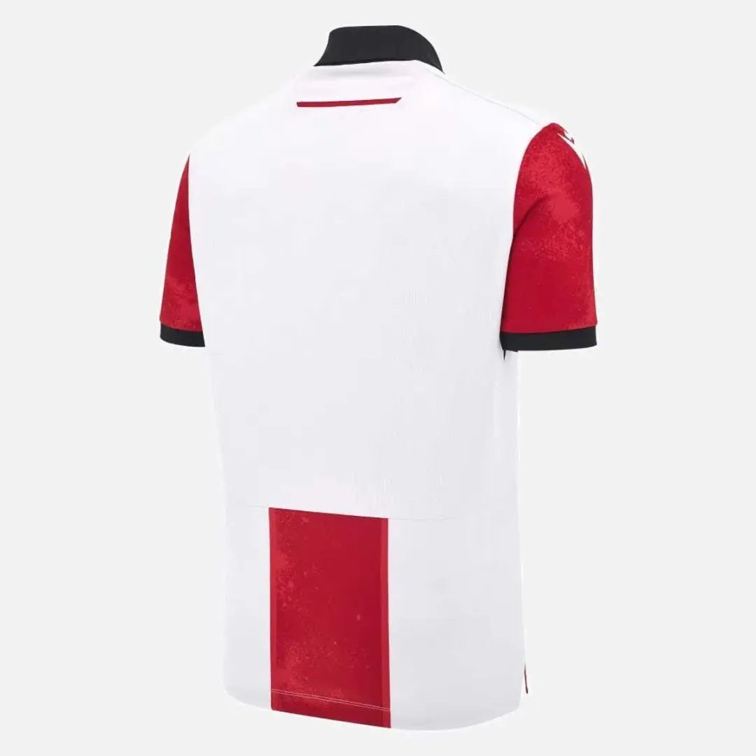Macron Levante UD 24/25 Junior Uitshirt Korte Mouw - 9-10 Jaar - Multicolor