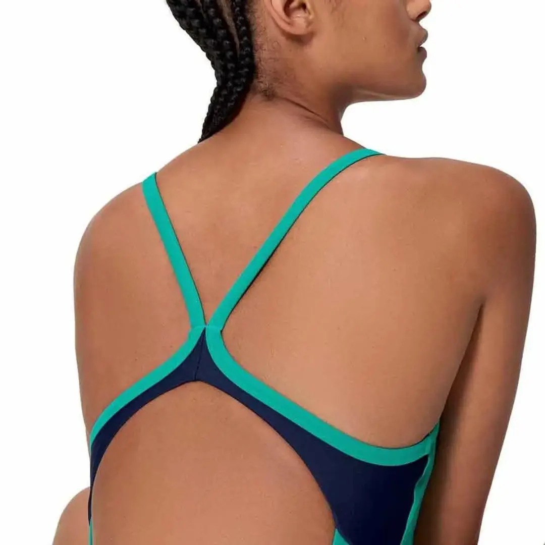 Speedo Solid Racerback Zwemkleding L - Peacock Teal