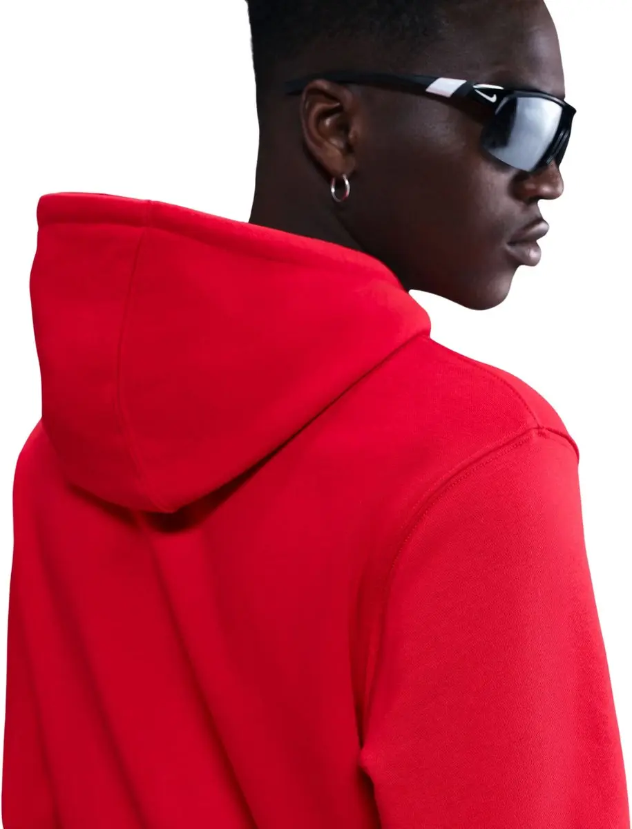 Nike Club BB Sweater Heren - Rood - XXXL