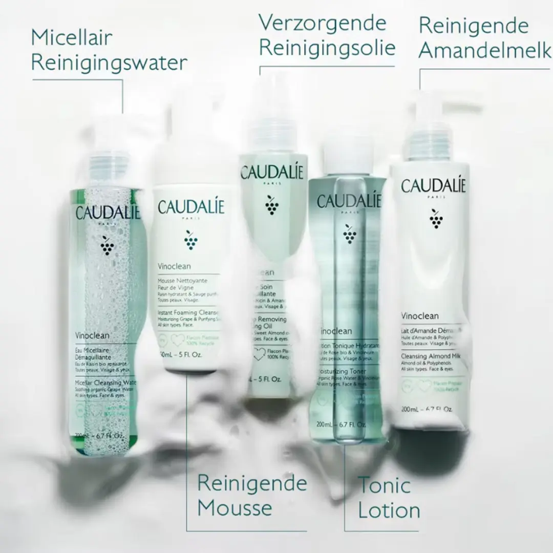 Caudalie Vinoclean Mousse Nettoyante Duo 300ml - afbeelding 6 van 6