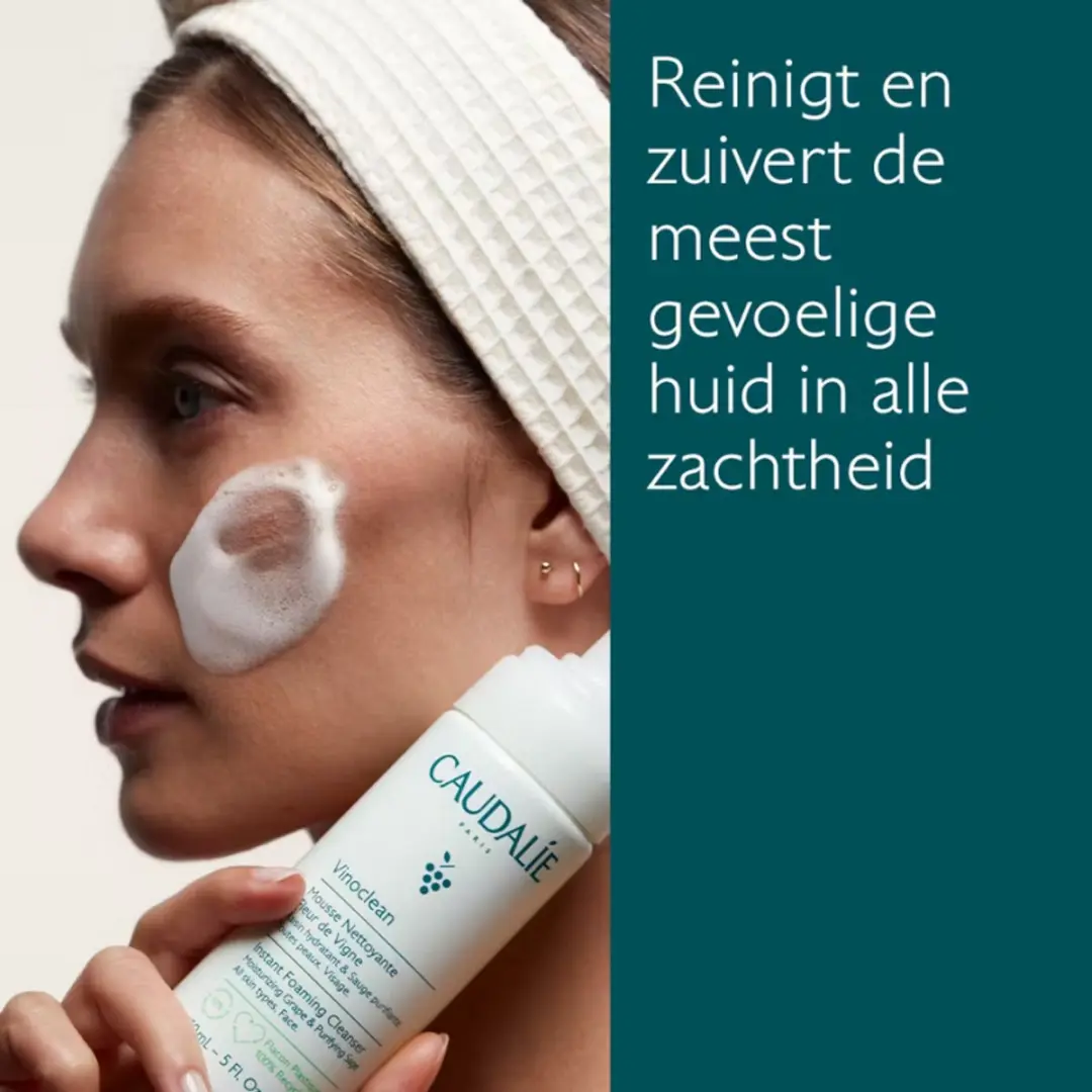 Caudalie Vinoclean Mousse Nettoyante Duo 300ml