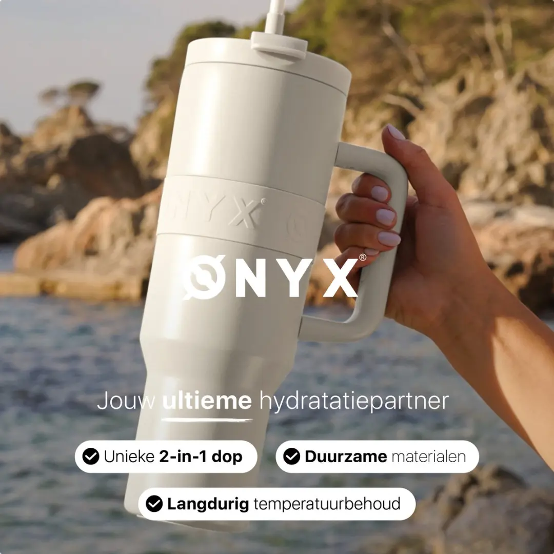 ONYX Drinkfles 1.2L - Coco White - afbeelding 6 van 6