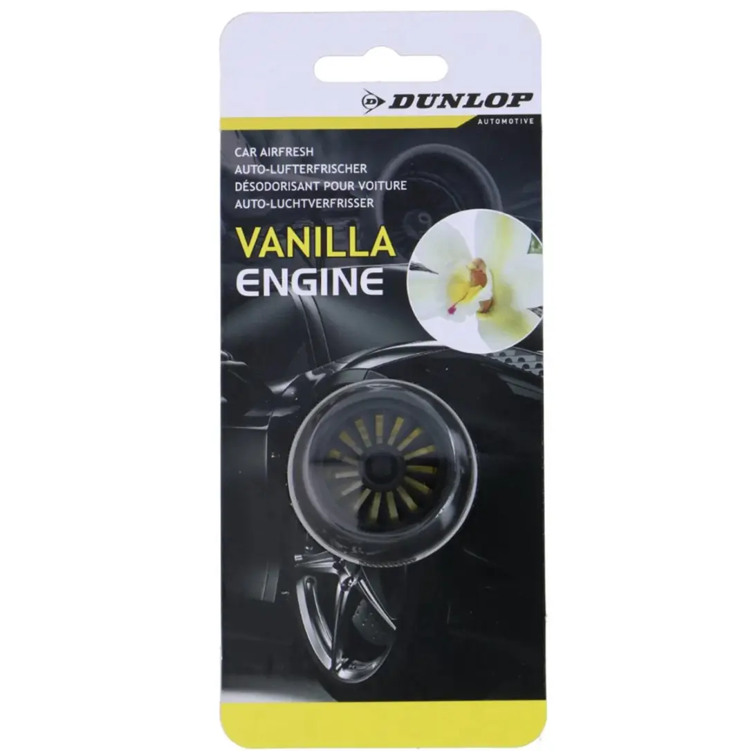 Dunlop Luchtverfrisser Auto Vanille Engine 2.5ml