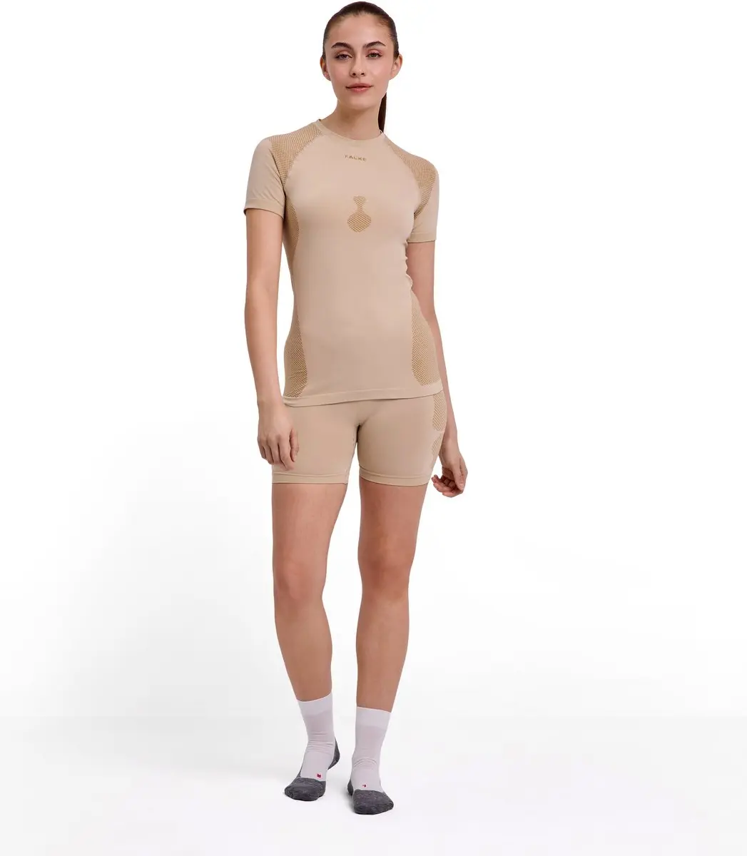 Falke Warm Trend Dames Shirt - S - Beige