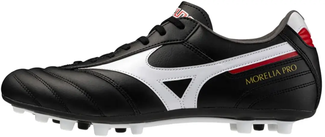 Mizuno Morelia II Pro AG Voetbalschoenen - 45 - Zwart/Wit/Rood