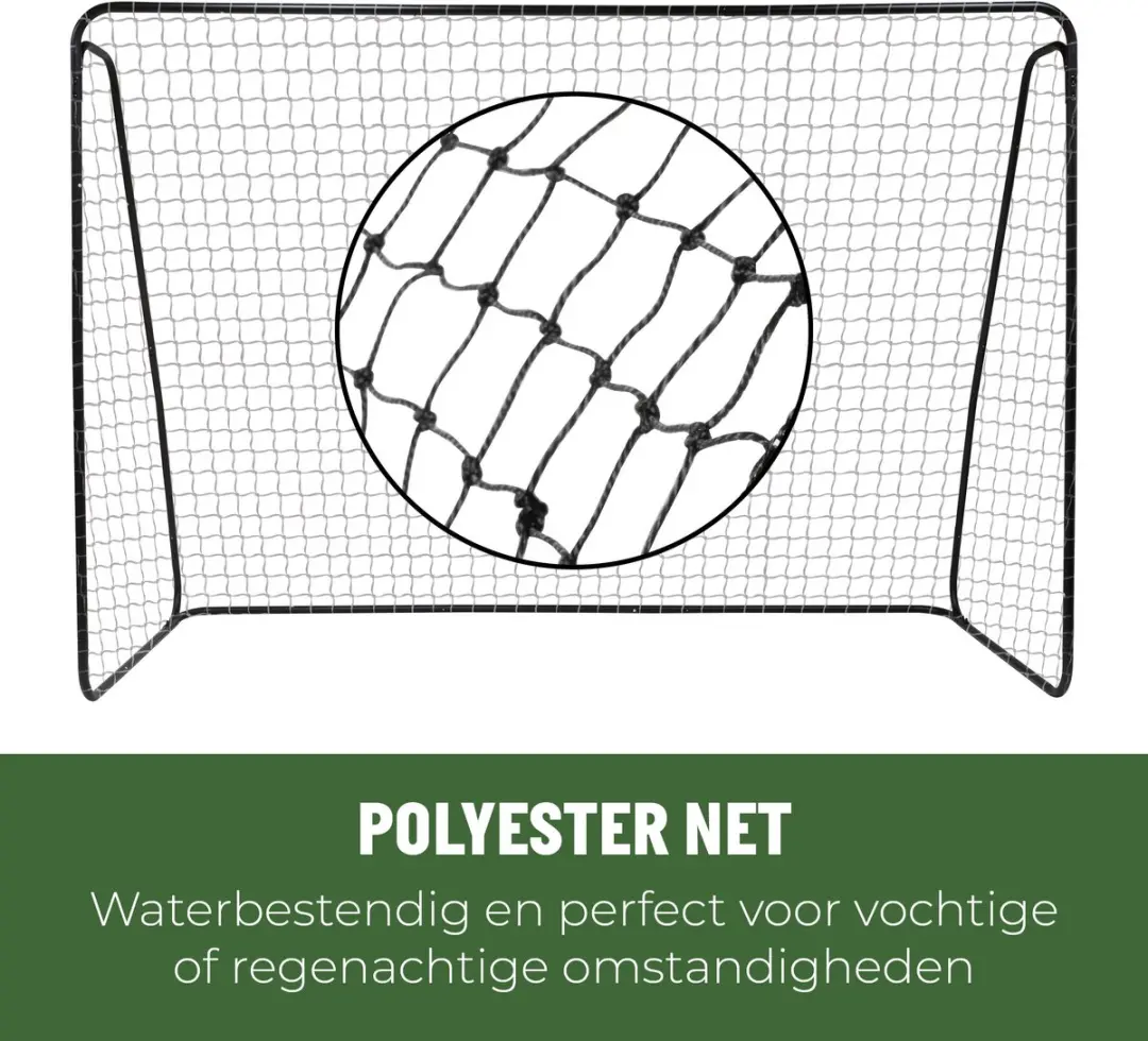 Umbro Voetbaldoel 300x120x205cm - Zwart/Geel