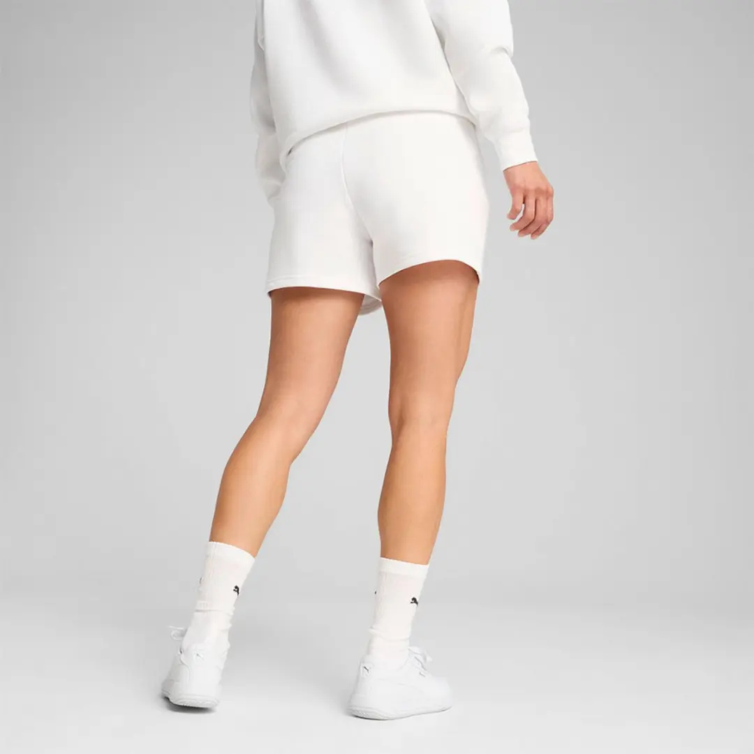 PUMA Select Ess Small No. 1 Logo Korte Sportbroek - Wit - S