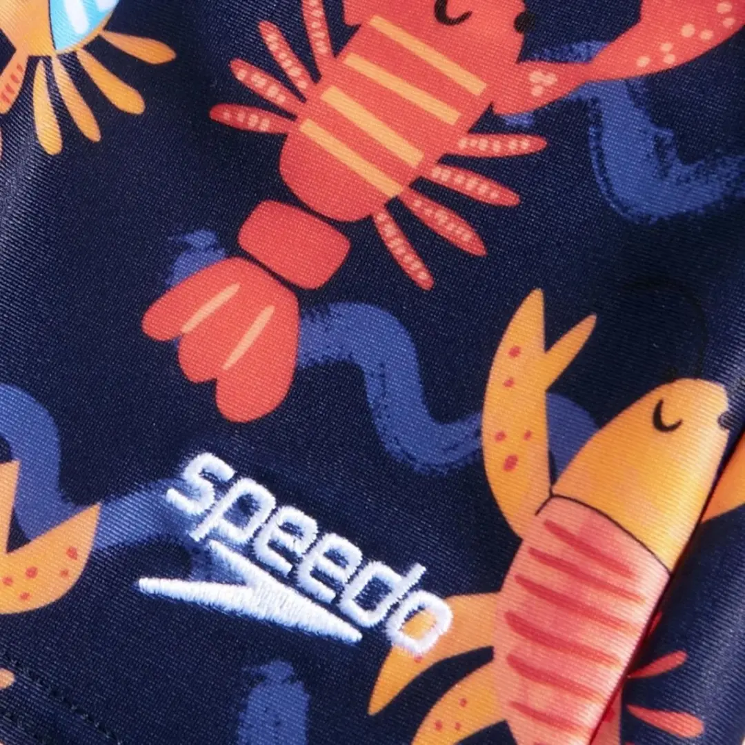 Speedo Zwemkleding ECO DIG Allover Aquashield - 2 - Blauw/Orange