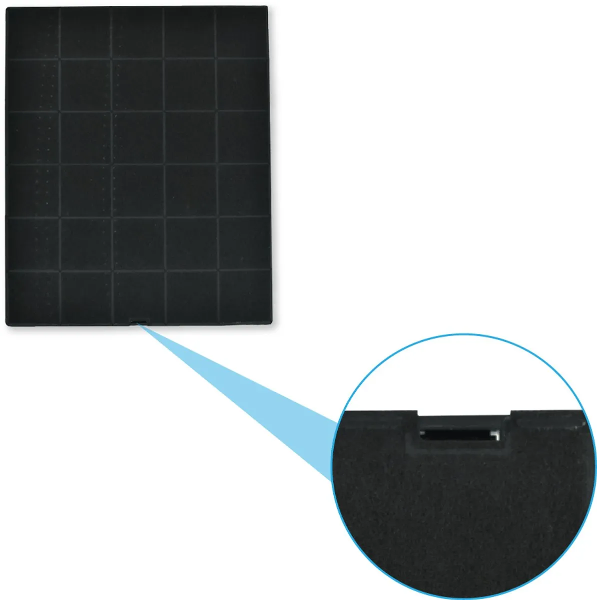 SMEG KITFC906 - Koolstoffilter voor afzuigkap - Kit van 1 stuk