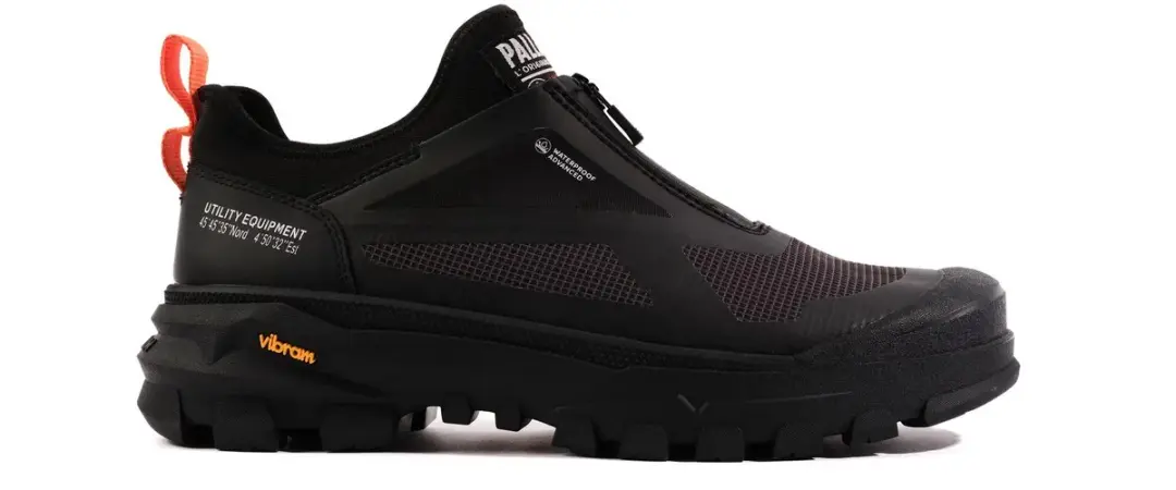 Palladium Pallarider Amphi WPA Trainers - 43 - Zwart