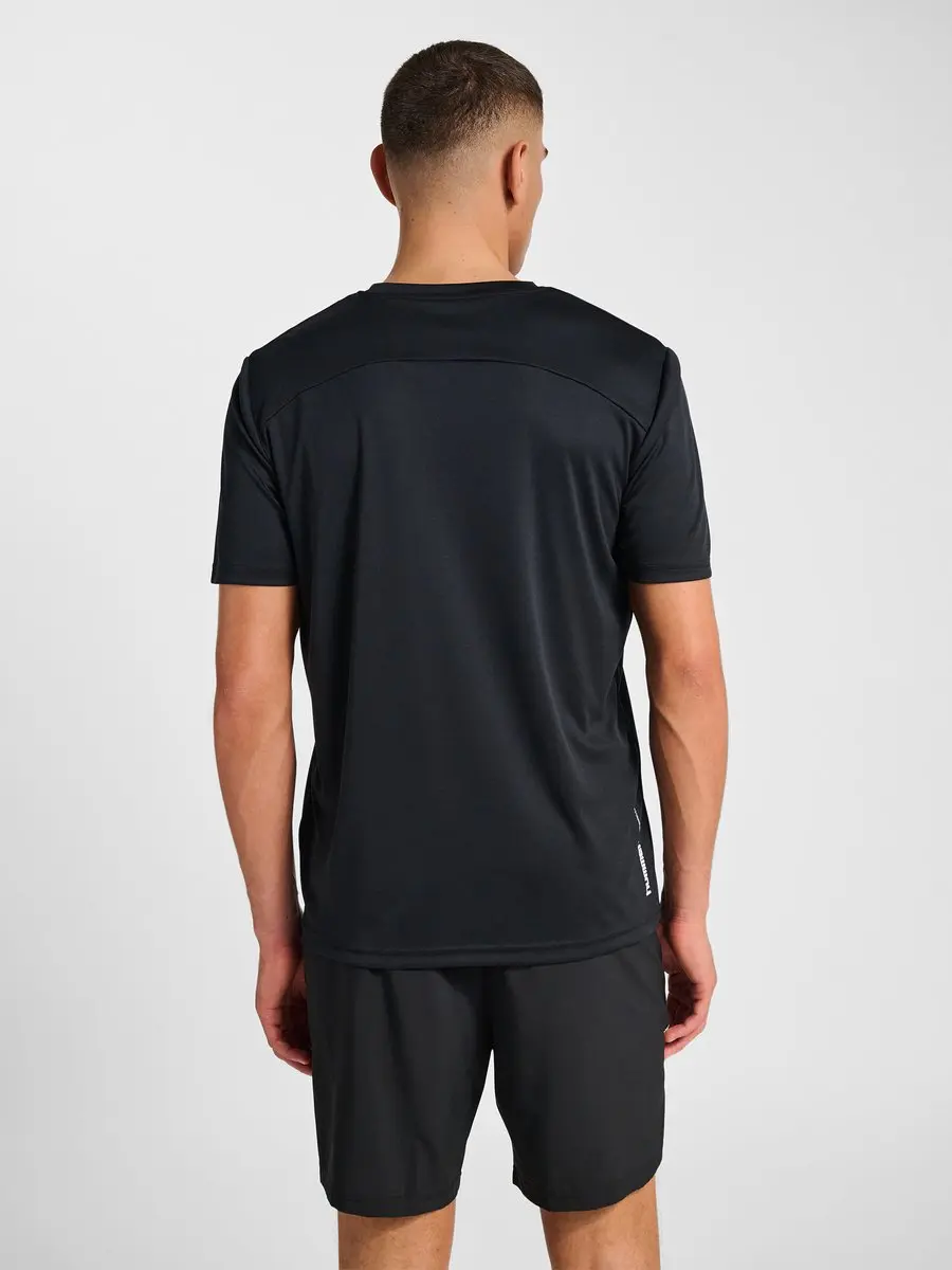 Hummel Pulse Training T-Shirt Heren L - Zwart