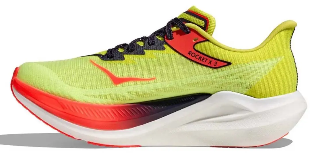 Hoka Rocket X 3 Hardloopschoenen - Weg - Neon Yuzu