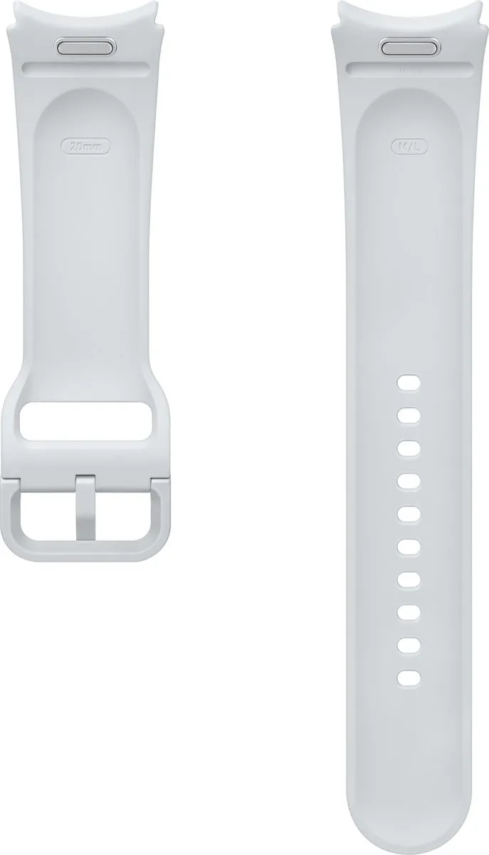 Samsung Watch6 Sportband M/L - Zilver