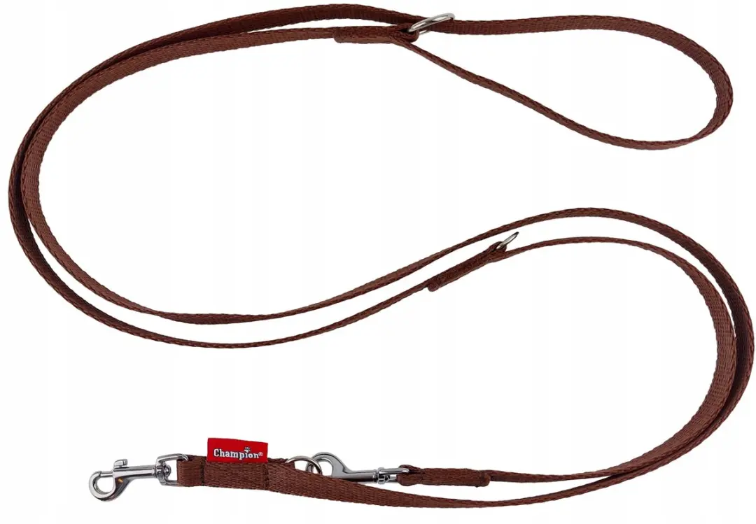 Champion Verstelbare Hondenlijn - 225cm Bruin