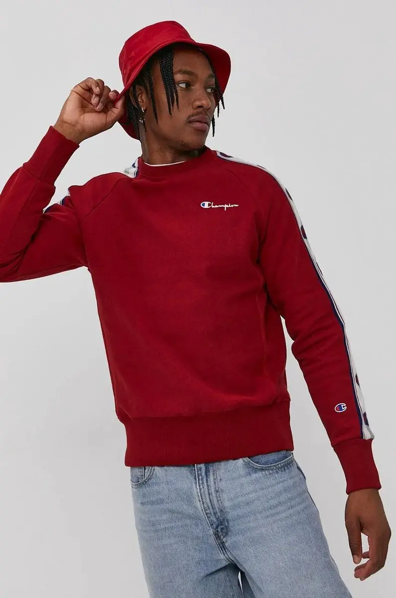 Champion Heren Sweatshirt - Rood XS