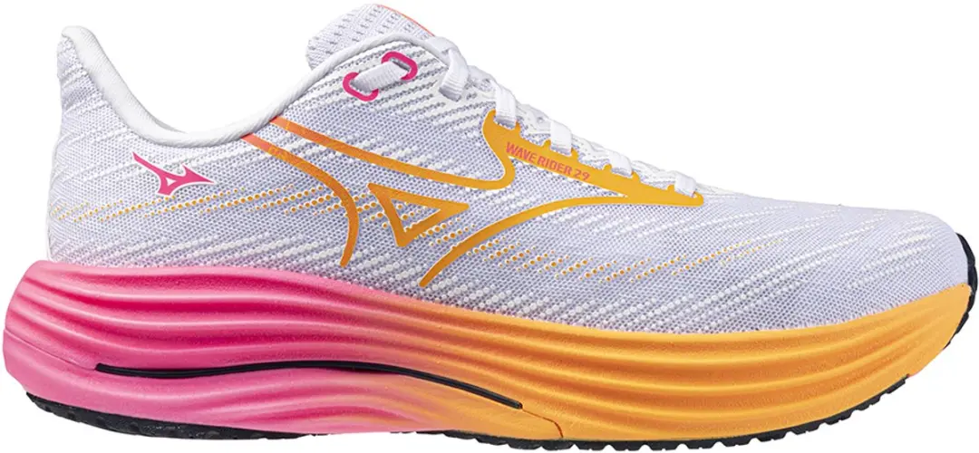 Mizuno Wave Rider 29 Hardloopschoenen - 46 - Wit - afbeelding 6 van 6